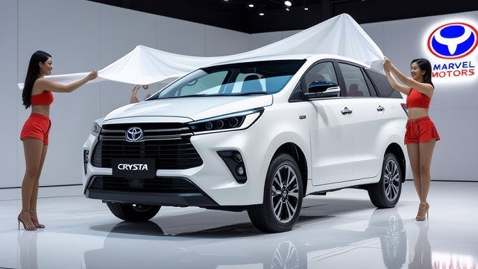Toyota Innova Crysta, 7-seater MPV, Toyota car offers, 35 KMPL mileage car, family car India, premium MPV, low EMI cars, ₹7,500 EMI car, Toyota Innova features, best mileage 7-seater, Toyota finance offer, affordable luxury car,